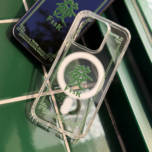 【F$$K】透明 iPhone Case