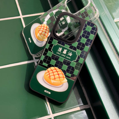 【菠蘿油】鏡面 iPhone Case