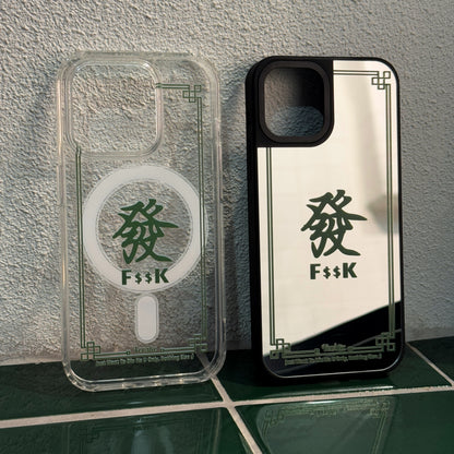 【F$$K】透明 iPhone Case