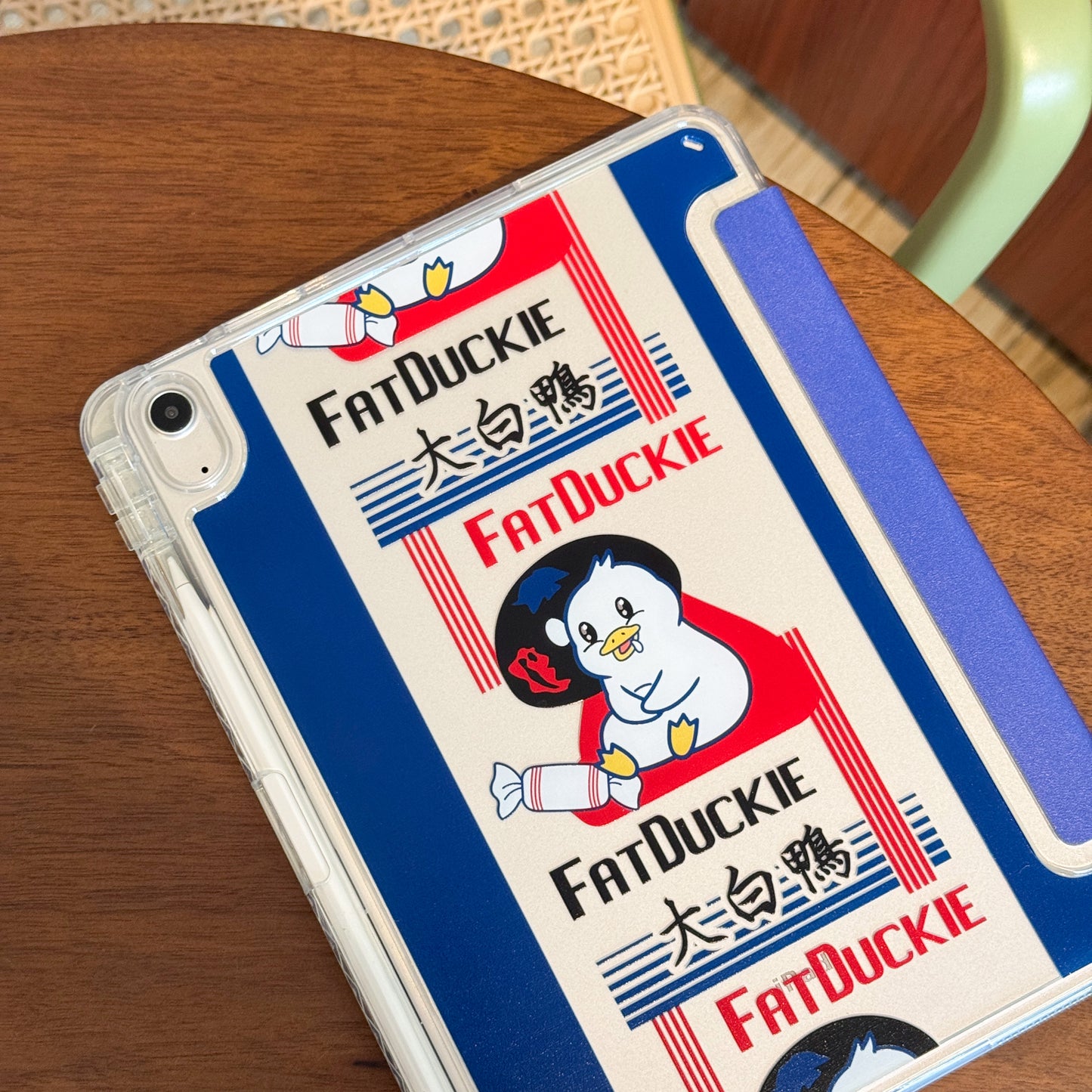 【大白鴨】透明硬殼iPad Case