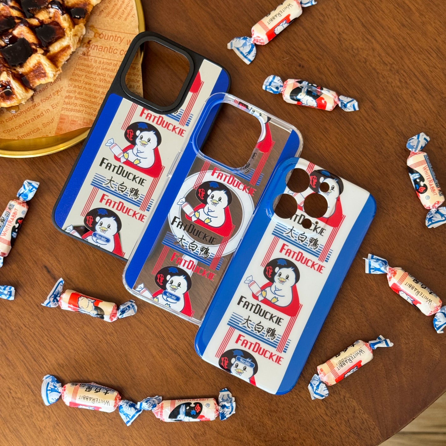 【大白鴨】透明 iPhone Case