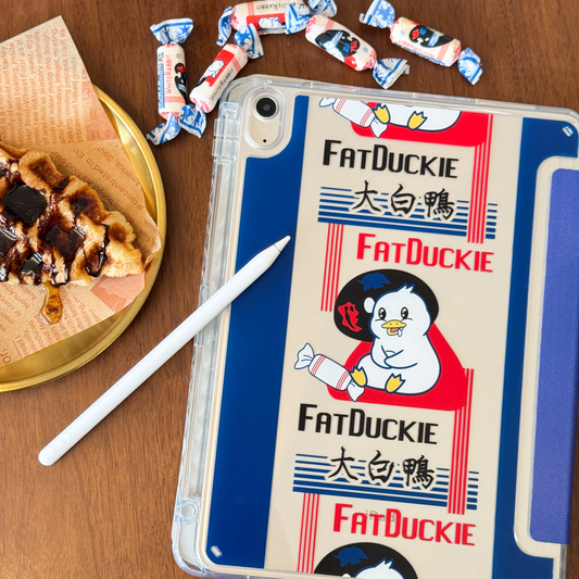 【大白鴨】透明硬殼iPad Case