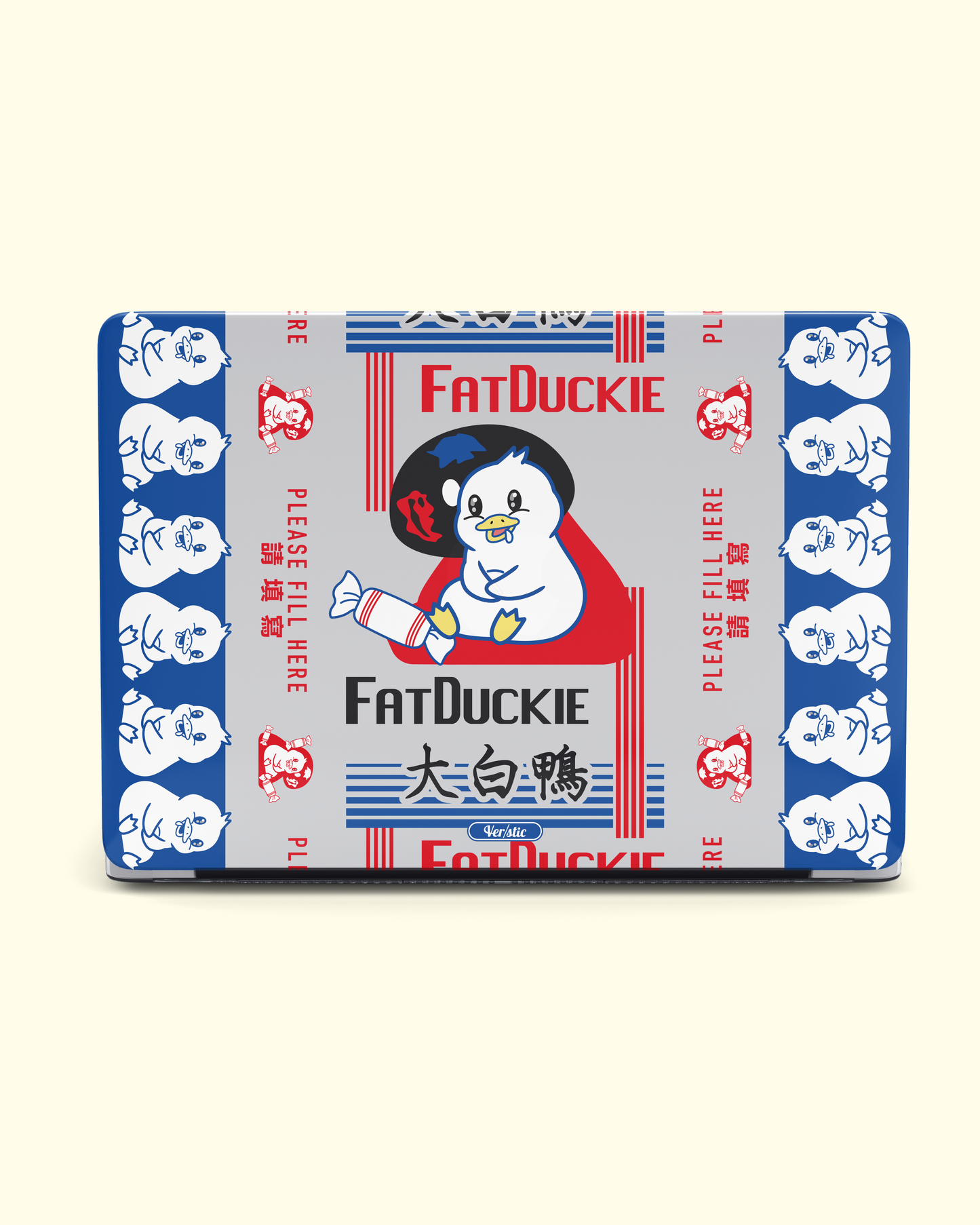 【大白鴨】Macbook Case (附送配件)